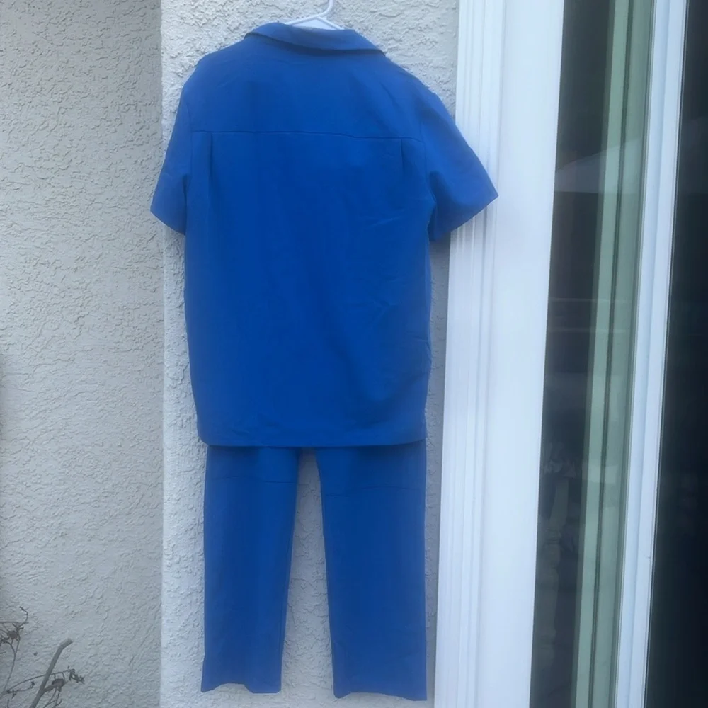 FIGS Technical Collection Royal Blue Men's Scrub Set Size M